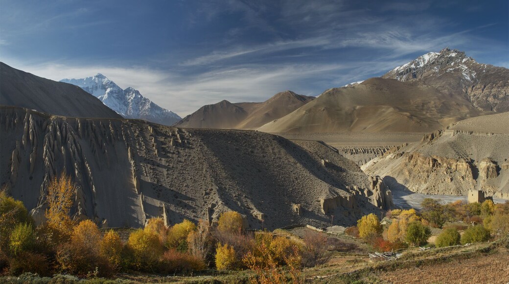 Trekking in the Upper Mustang.
November.