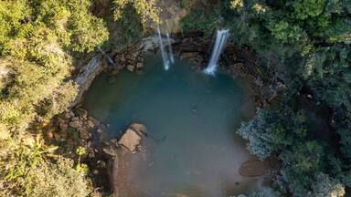 Cascada Salto Alto en Monte Plata, Republica Dominicana