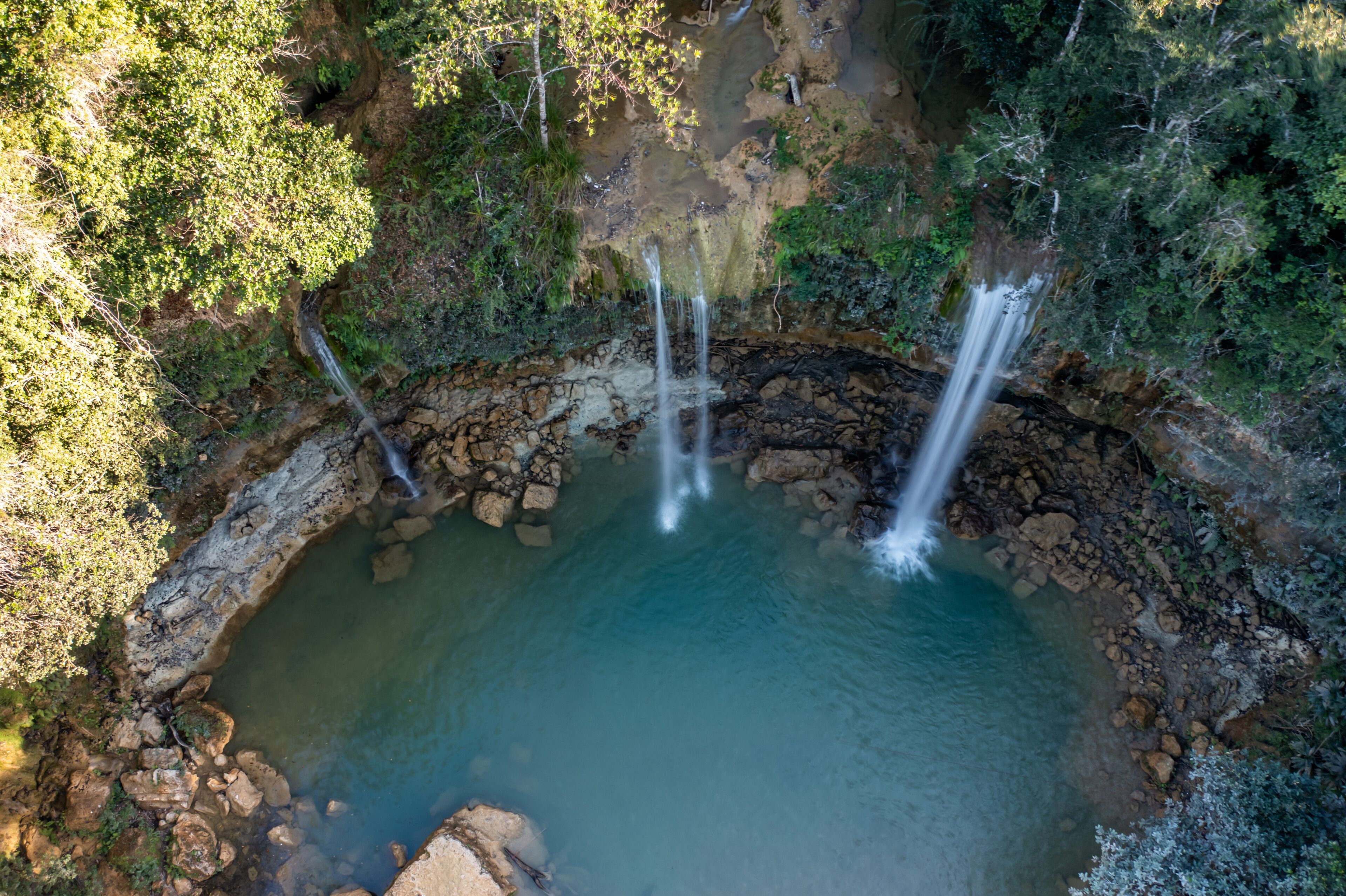 Cascada Salto Alto en Monte Plata, Republica Dominicana