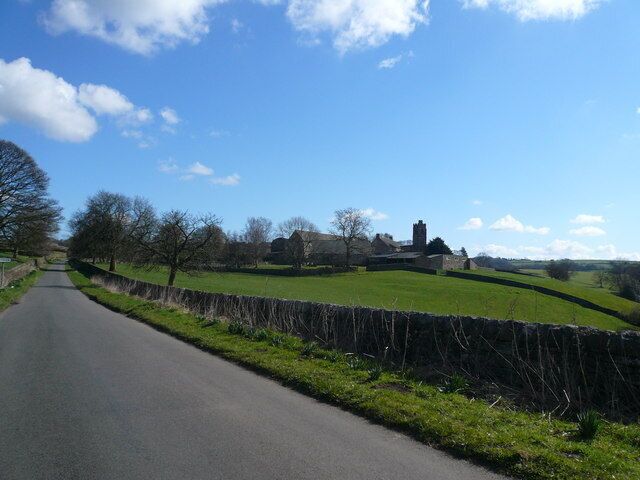Dethick - Manor Farm viewed from Road
