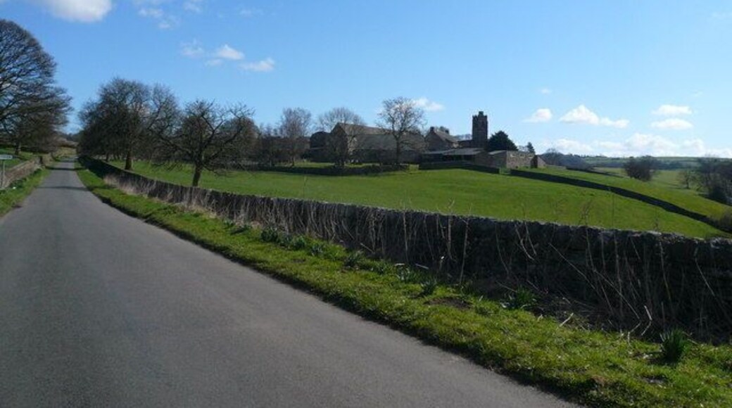 Dethick - Manor Farm viewed from Road
