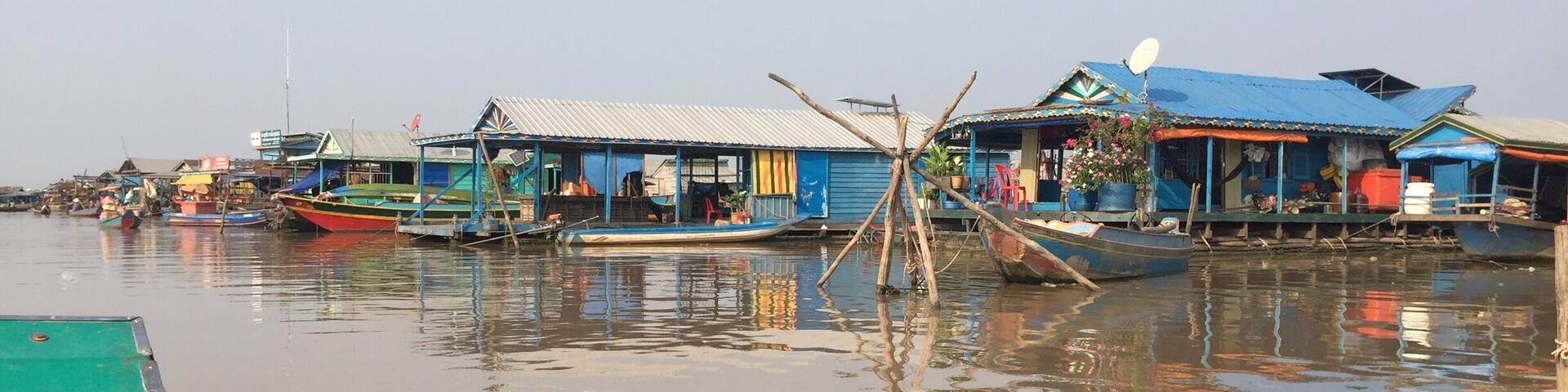 Kampong Luong community in Tonle Sap lake
