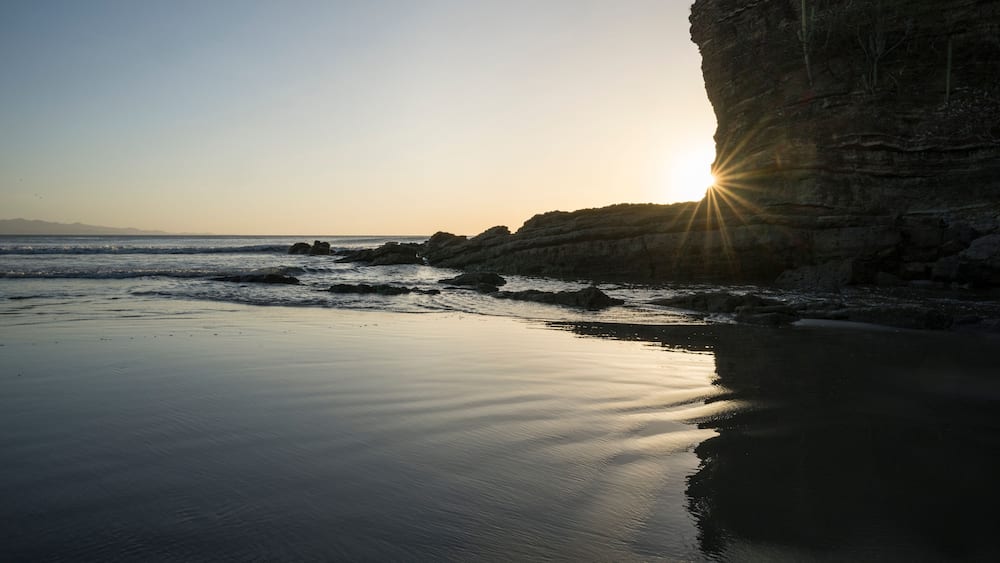 Sunset over Playa el Coco, Rivas, Nicaragua, Central America