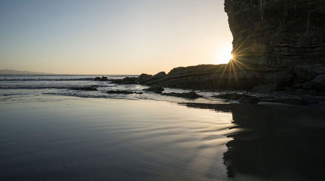 Sunset over Playa el Coco, Rivas, Nicaragua, Central America