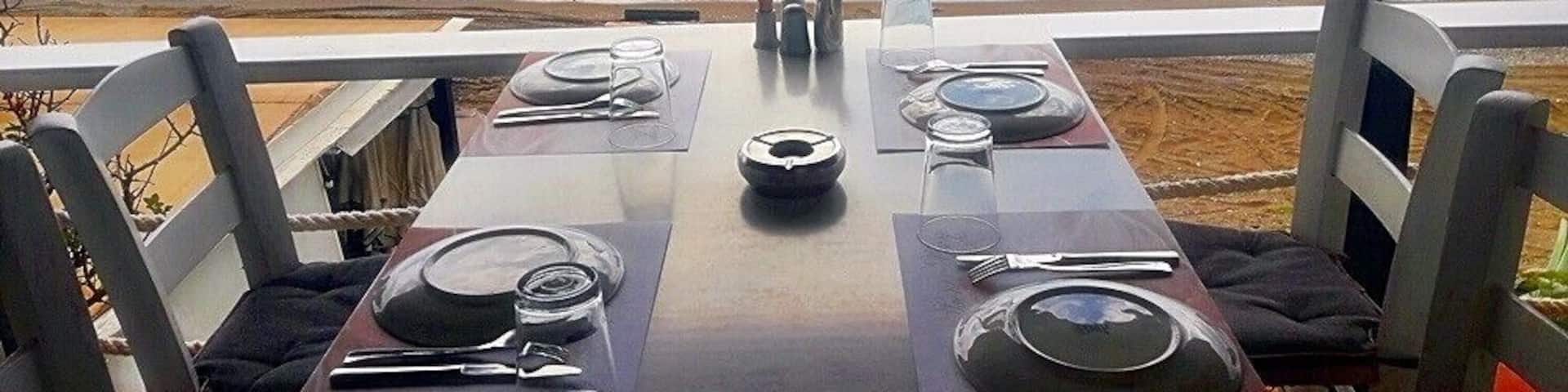 It is one of the best Greek restaurants I have ever been! It is very elegant, and one can have the best sea view if he chooses a table on the balcony. I tried both seafood and meat and not only the taste but also the platesâ decoration was great.
I really enjoyed an excellent meal, overlooking the sea, which will be unforgettable and I am already looking forward to go back again!