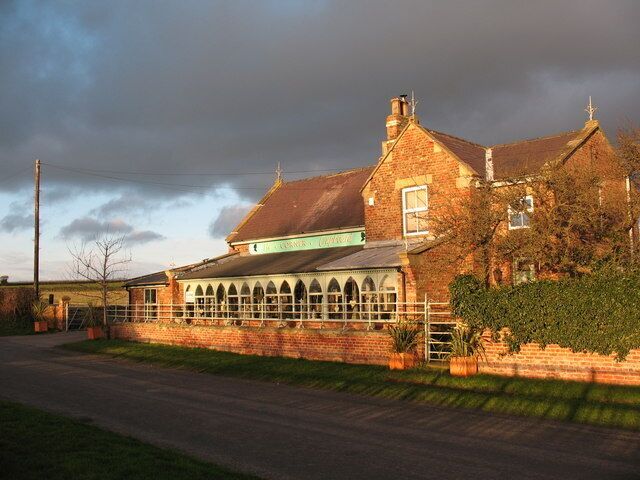 Roadside cafe at Birdforth This cafe is tucked away in a large 'lay-by' formed when the A19 was upgraded and rebuilt a few metres further west.