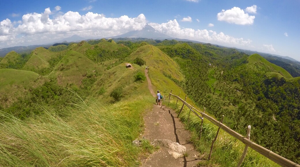 The view of majestic Mayon Volcano from Quitinday Hills