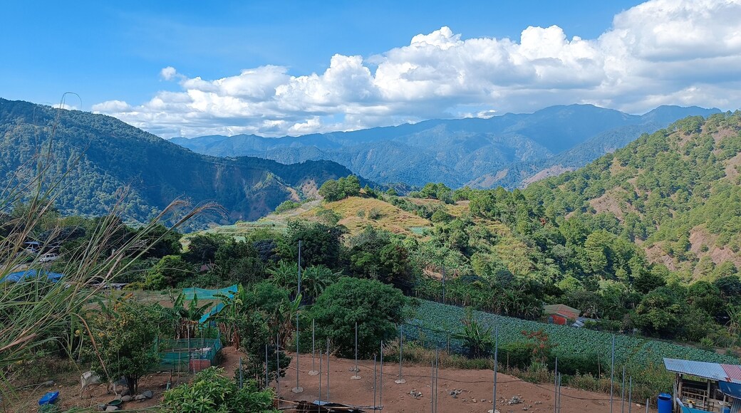 Buguias is a municipality located in the province of Benguet, Philippines. It is known for its cool climate, stunning mountainous landscapes, and as one of the country's leading vegetable-producing.