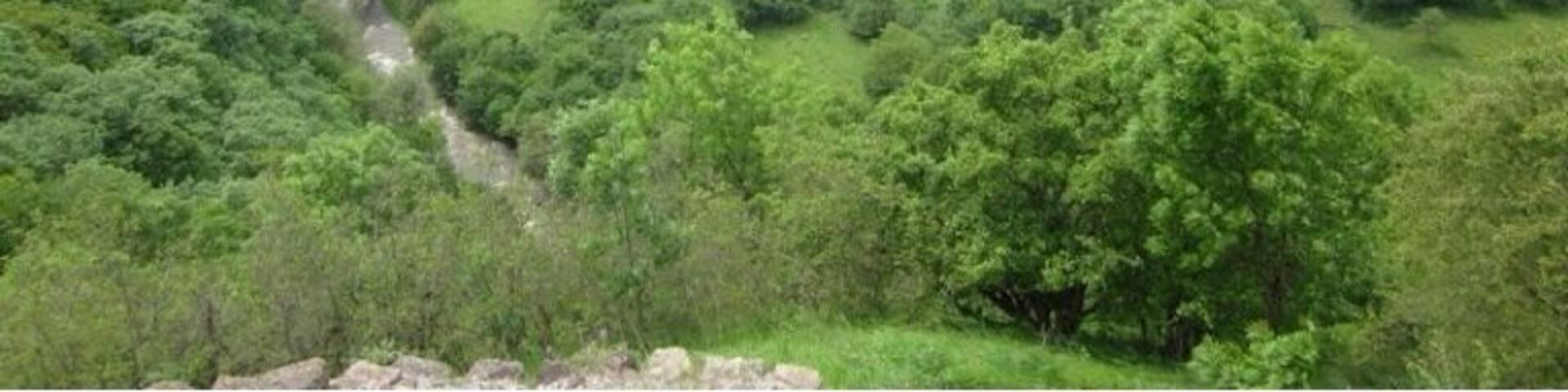 View from Patara Dmanisi, Georgia. It is close to the border with Armenia.