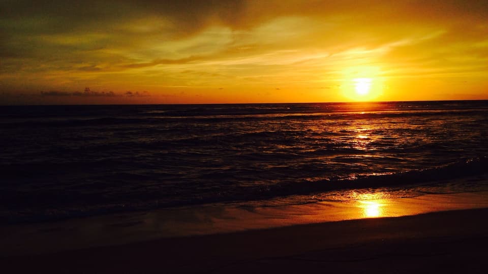 Sunset in Bolinao, Pangasinan