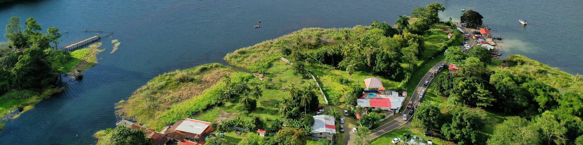 Lago Gatun ubicado en La Chorrera, ciudad de Panamá