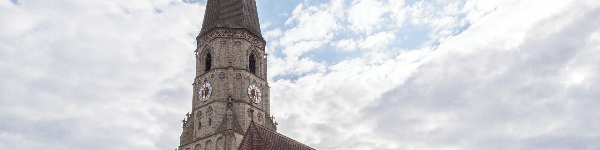 Pilgrimage church Saint Alban in Taubenbach, east view