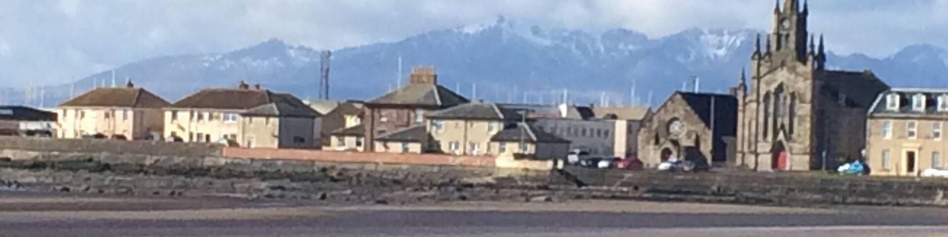 Still some snow on the peaks in Arran