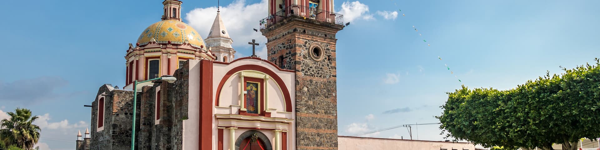 San Pablo Tecamac Church - Cholula, Puebla, Mexico