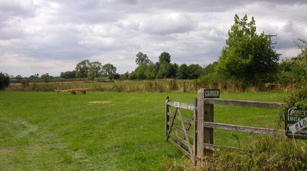 Naseby. The site of the Museum which has now closed down.