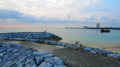Araha beach, Chatan, Okinawa Prefecture, Japan.