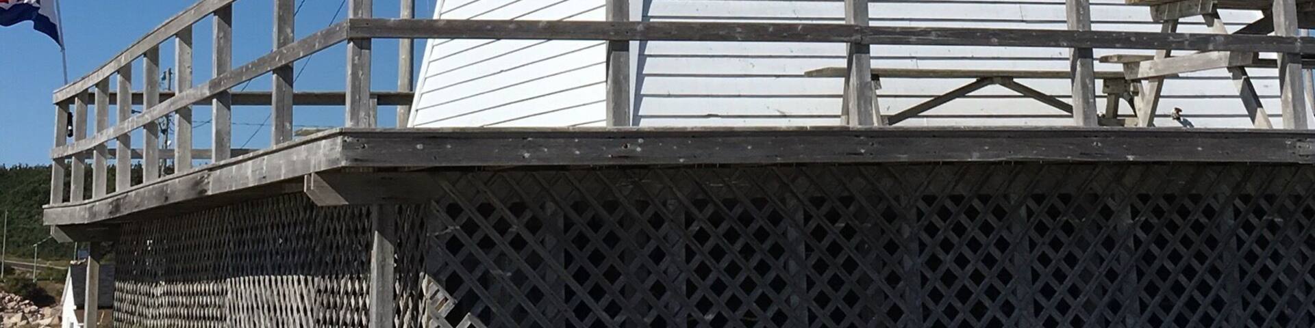 Traveling along the Cabot Trail on Cabe Breton and stopped at the Neil Harbor lighthouse. Awesome waves crashing below!