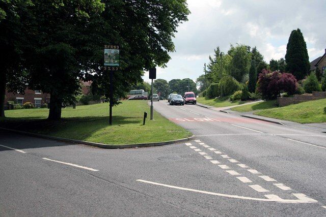 Corby Glen the road to Bourne