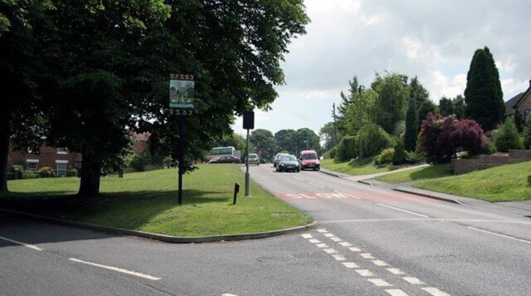 Corby Glen the road to Bourne