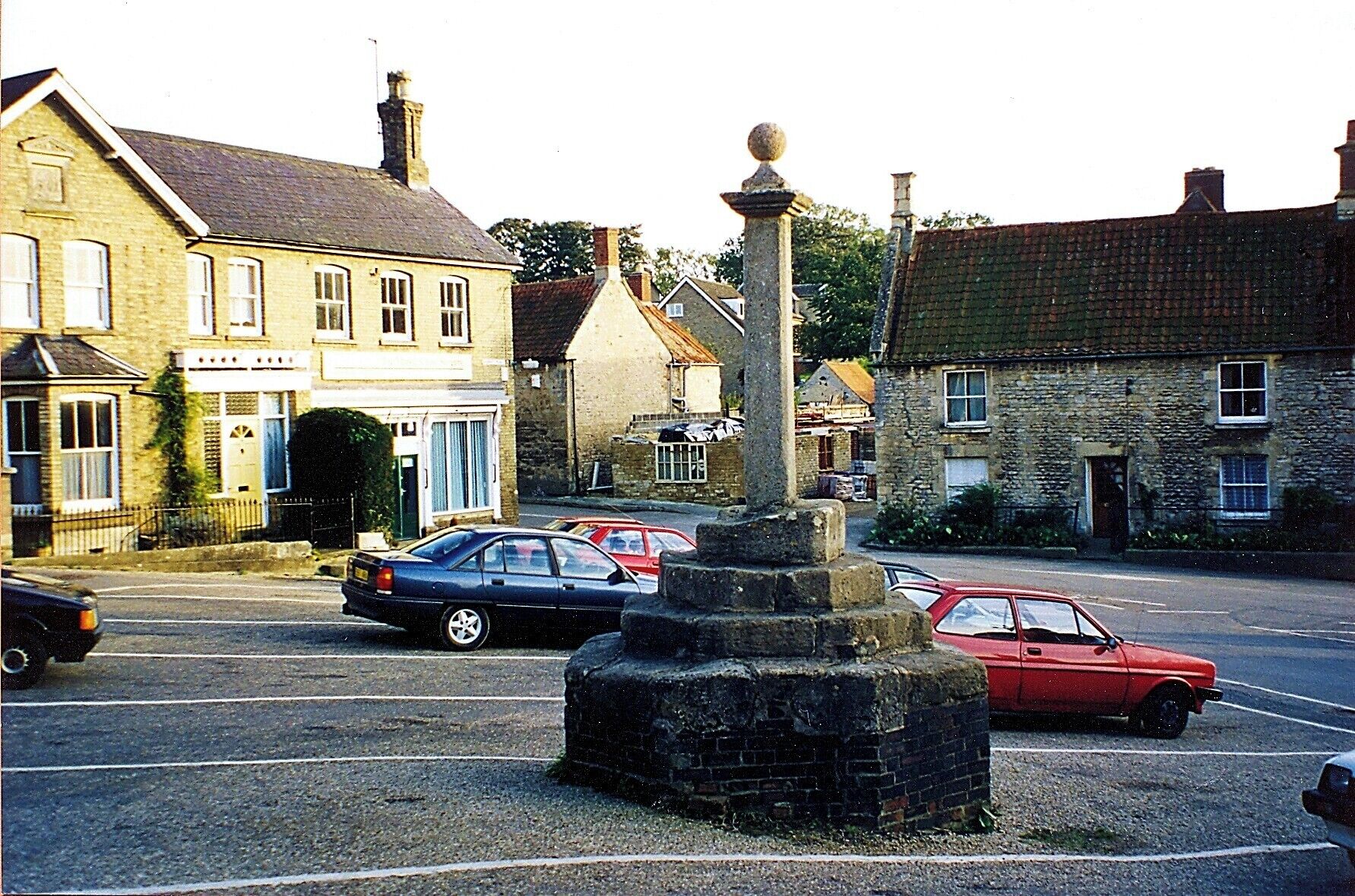 Market cross at Corby Glen, near Bourne, Lincolnshire