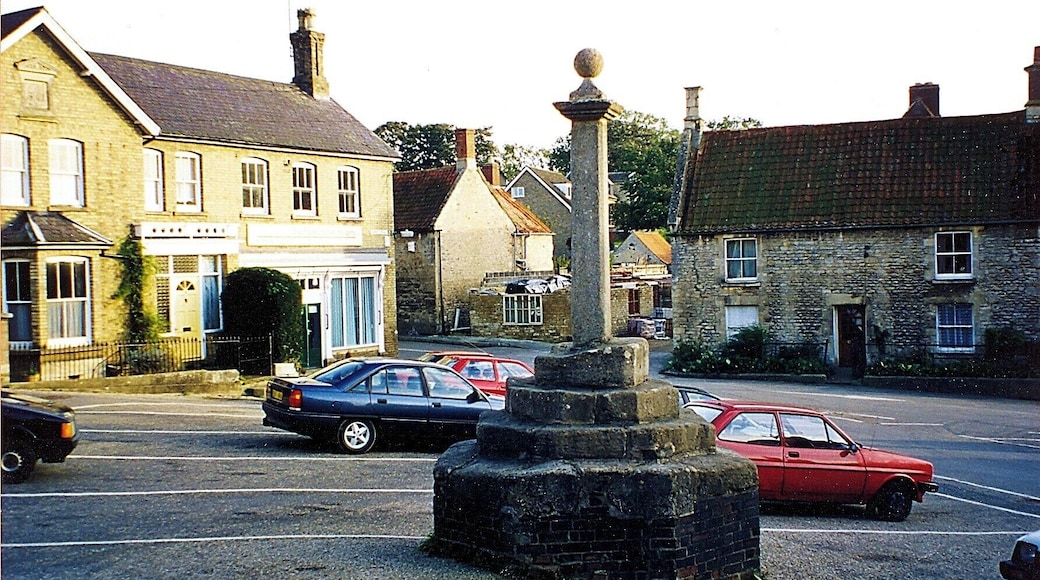 Market cross at Corby Glen, near Bourne, Lincolnshire