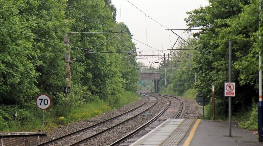 End of platform, Kidsgrove railway station