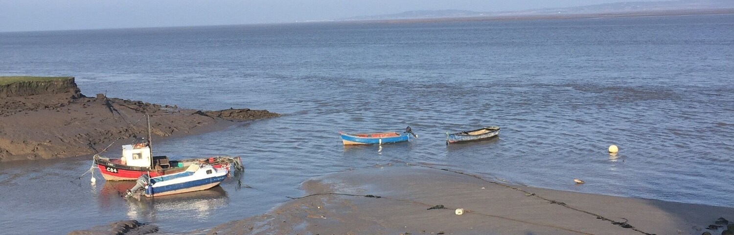 The River Dee Estuary, Bagillt - looking over towards The Wirral and Hilbre Island #river photo challenge
