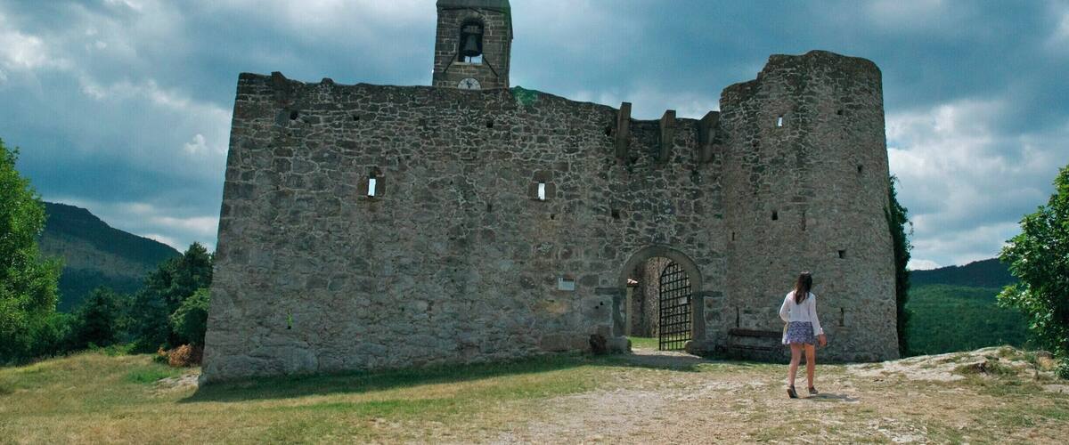Small church with beautiful fresco's from the 15th century - the famous dance of death (showing that rich or poor - important or not - we all end up in a grave)