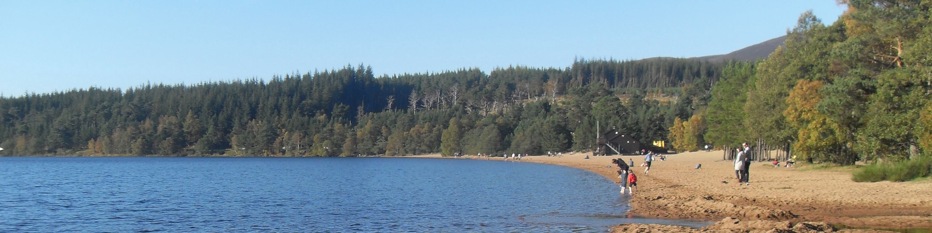 Beach at Loch Morlich