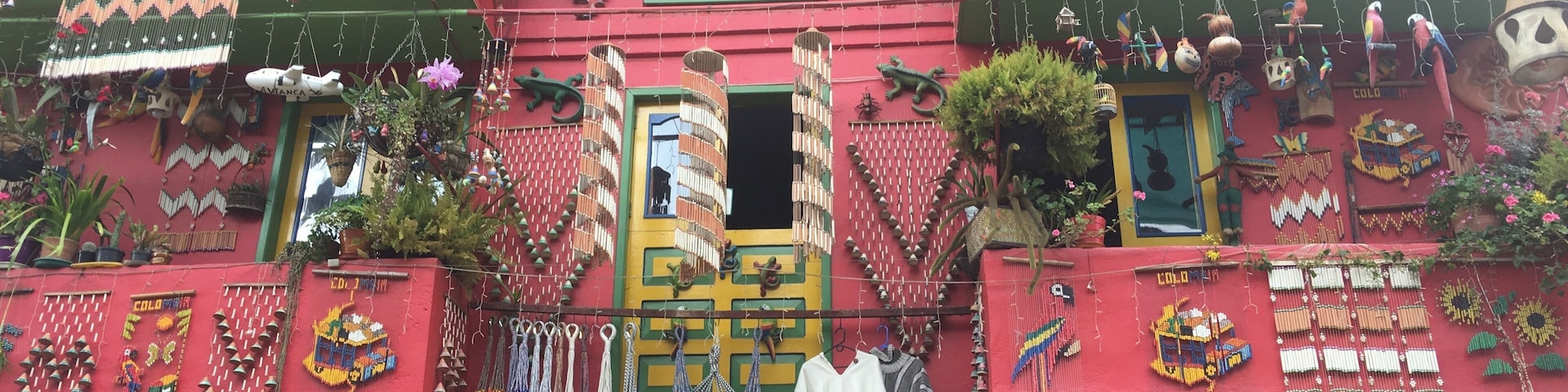 Colorful like its pottery.