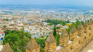 The viewpoint in Kasbah of El Kef