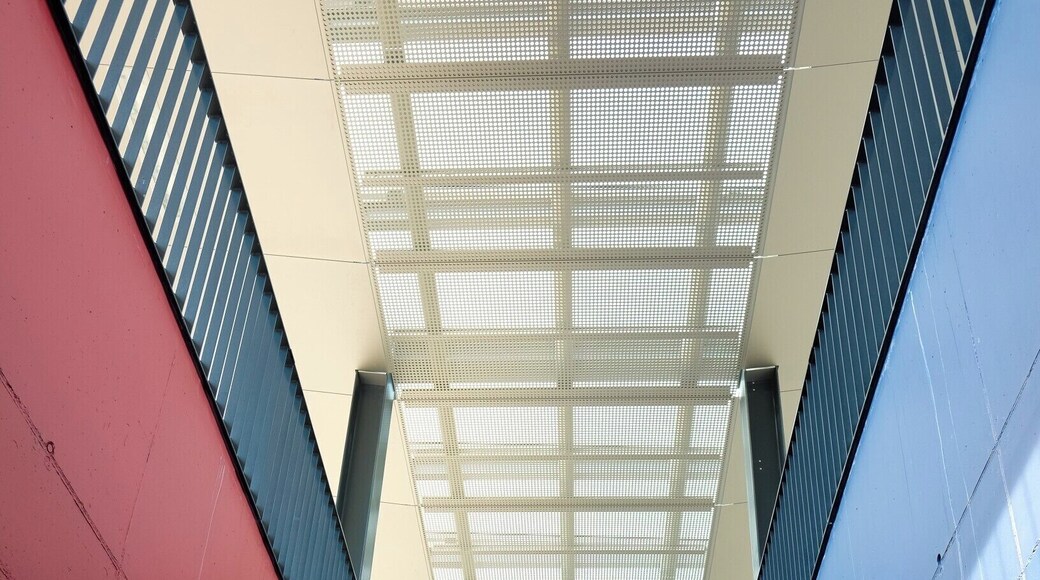 Modern architecture train station