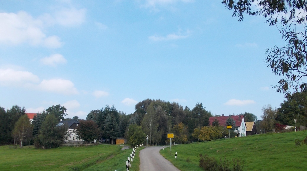 Ossig (Rosswein, Mittelsachsen district, Saxony) from the south