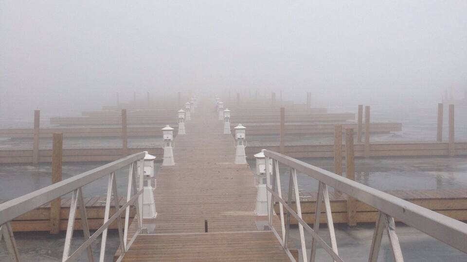 Lake Erie in the mist
#WinterWonders