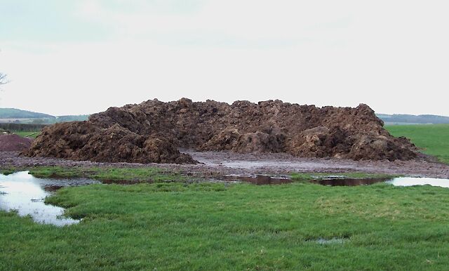 Heap Good for the Soil This heap is about three metres in height and thirty in diameter, shaped liked some heaving brown caldera waiting to erupt on some unsuspecting rambler.