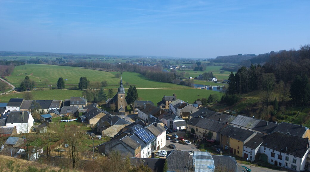 Viev of typical belgian village