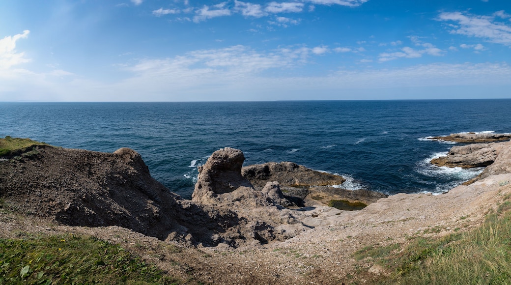 Cape St George on the Port au Port Peninsula on southwest coast of Newfoundland in the province of Newfoundland and Labrador, Canada. Boutte du Cap Park.
