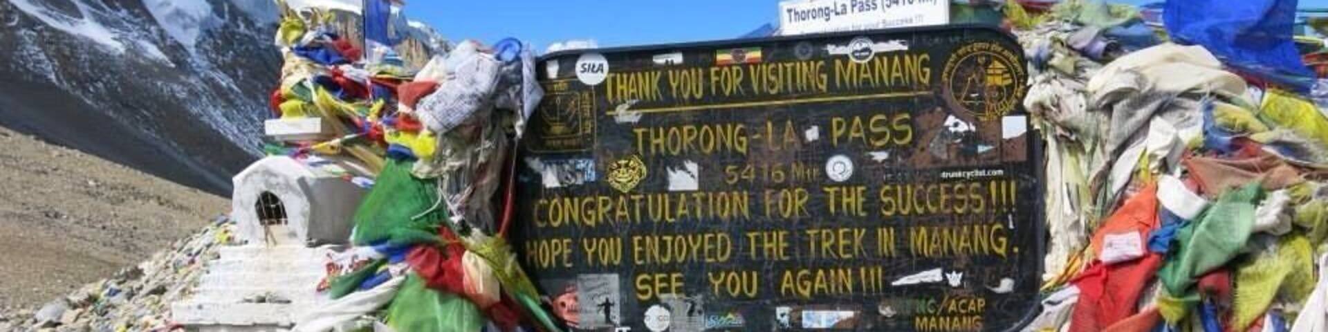 Reaching Thorung La pass, a whopping 5416m above sea level, after days and days of trekking is nothing short of incredible. The euphoria dispels any looming altitude sickness, and a cup of tea up top doesn't hurt either!