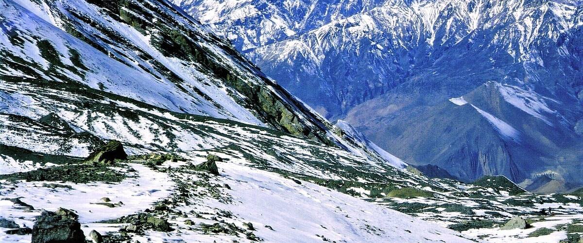 #LifeAtExpediaGroup at 5416m the high point of the Annapurna circuit. Downhill from here at last.