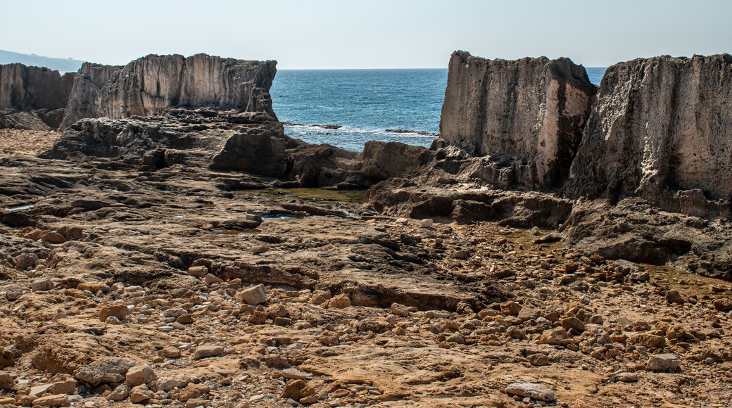 A city images from churches to old historic houses and destinations to the Phoenician wall of Batroun, Lebanon