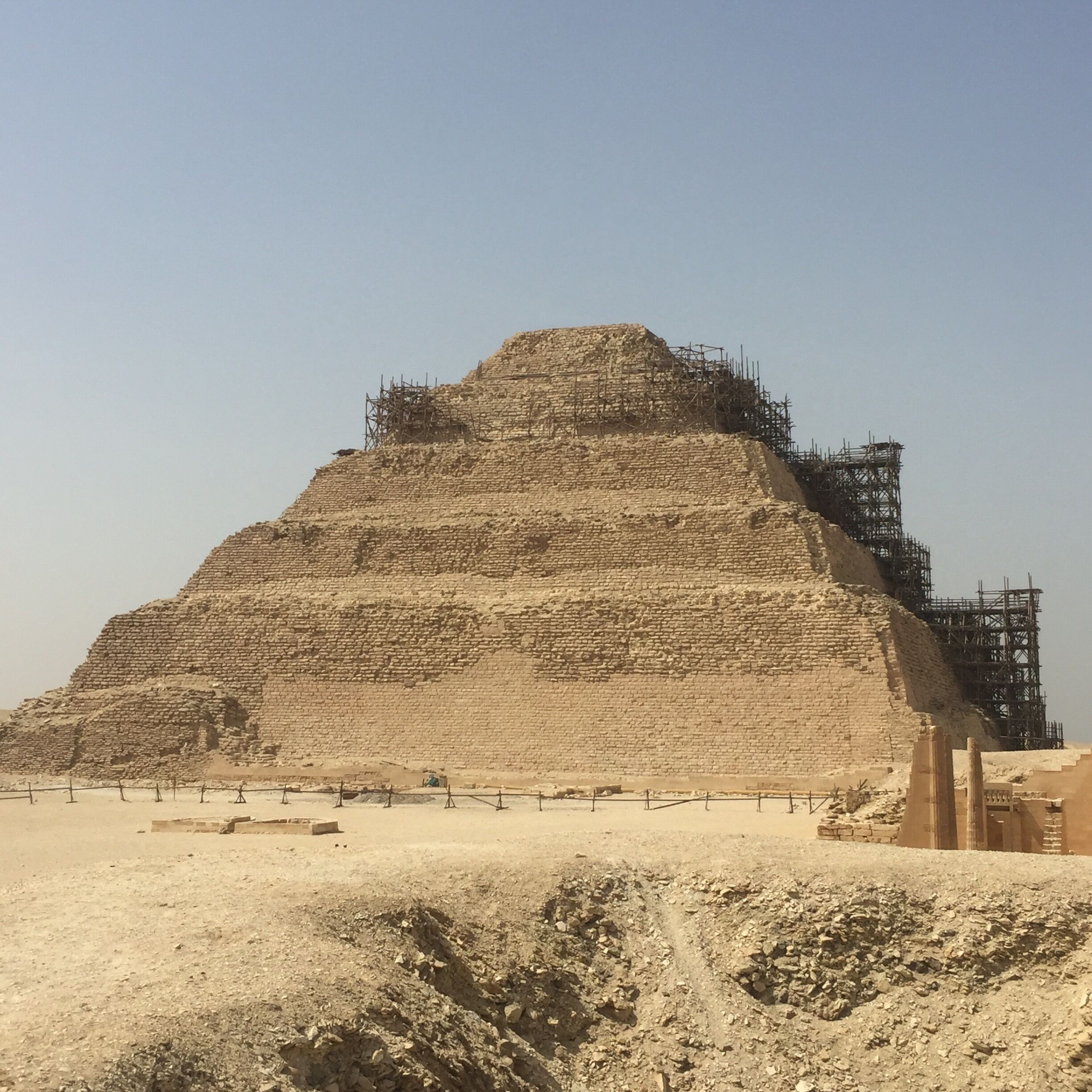 Another brilliant set of ruins and underground hieroglyphics collections. The pyramid was having repairs done at the time I visited, it was very crumbly 