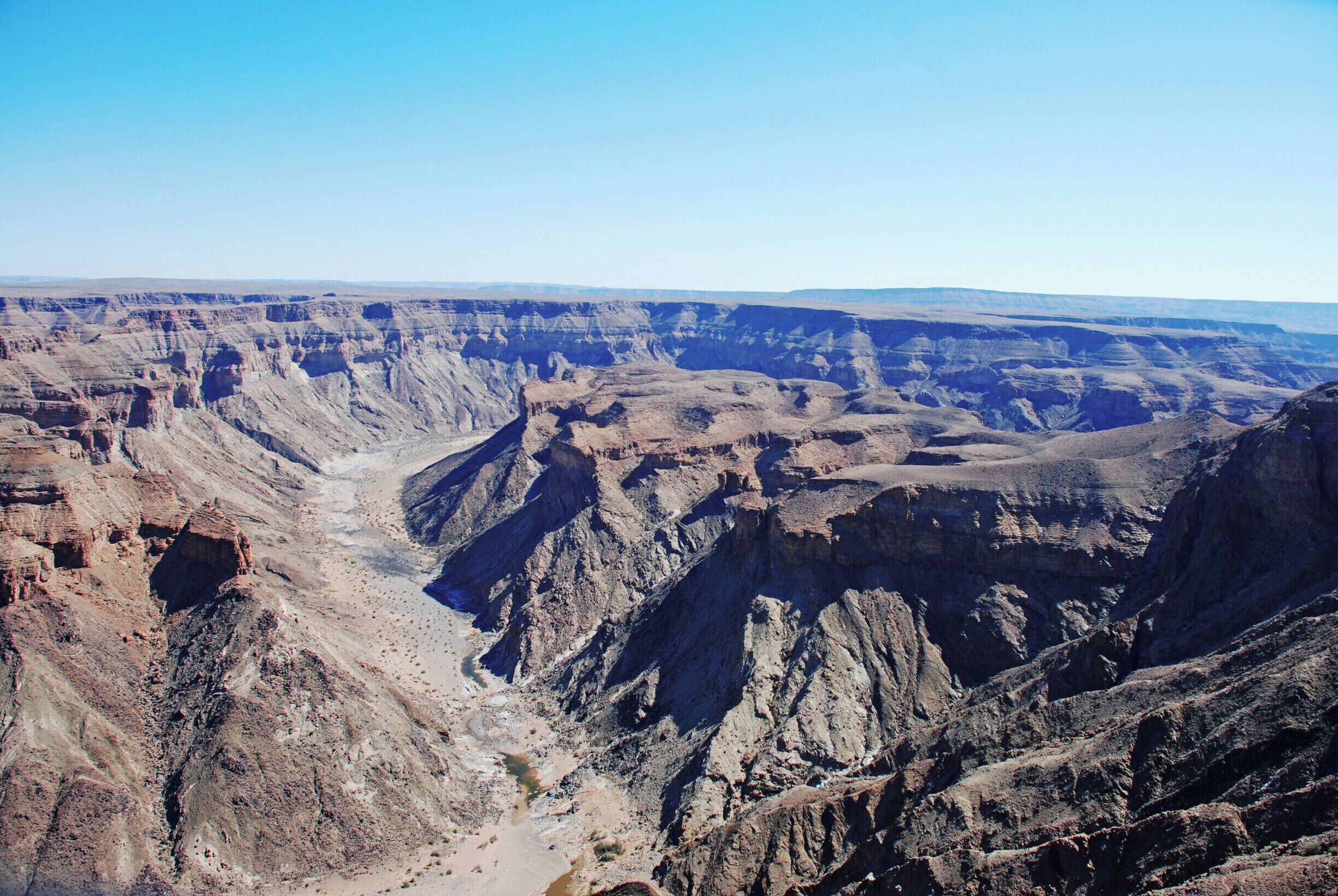 The Fish River Canyon, a must-see in southern Namibia. 