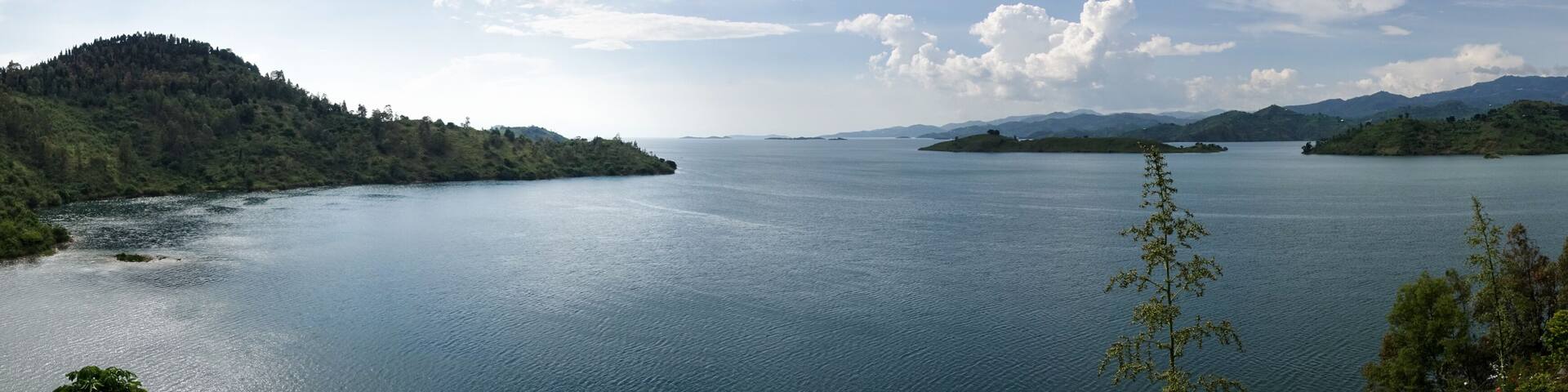 Kivu Lake taken from Kibuye, Rwanda, Africa