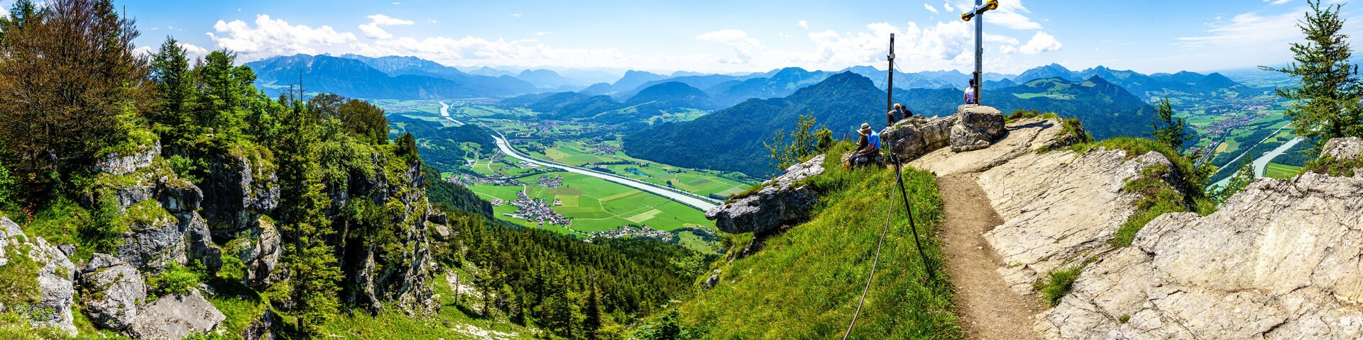 view at the kranzhorn mountain - austria