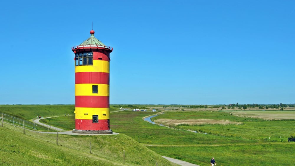 Pilsumer Leuchtturm von Nordosten