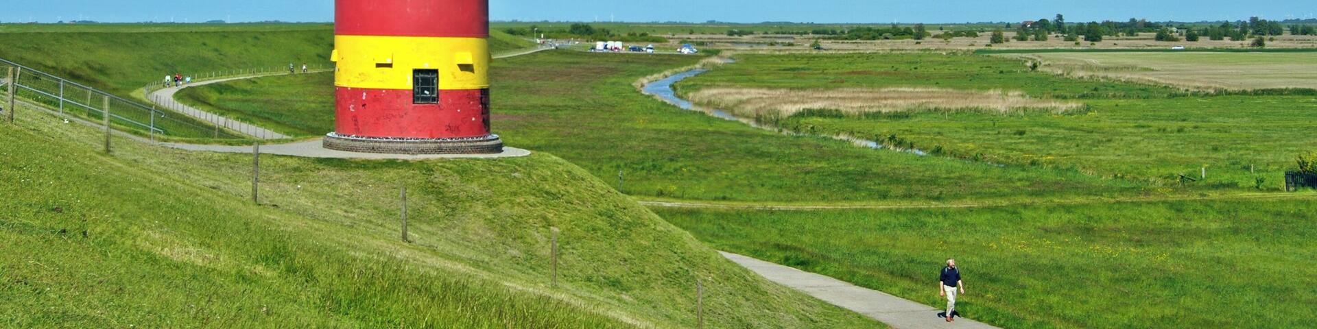 Pilsumer Leuchtturm von Nordosten