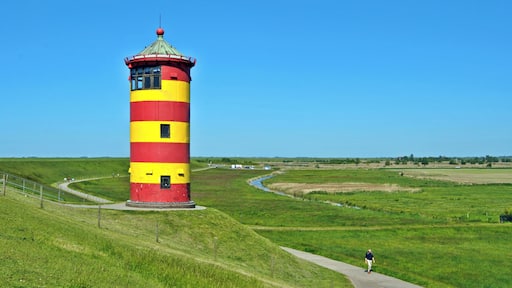 Pilsumer Leuchtturm von Nordosten