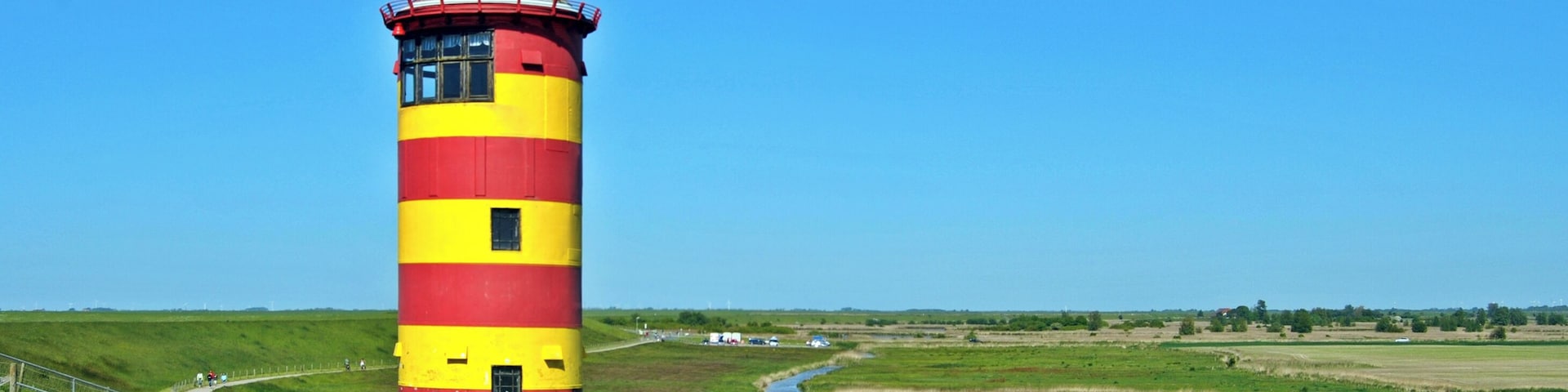 Pilsumer Leuchtturm von Nordosten