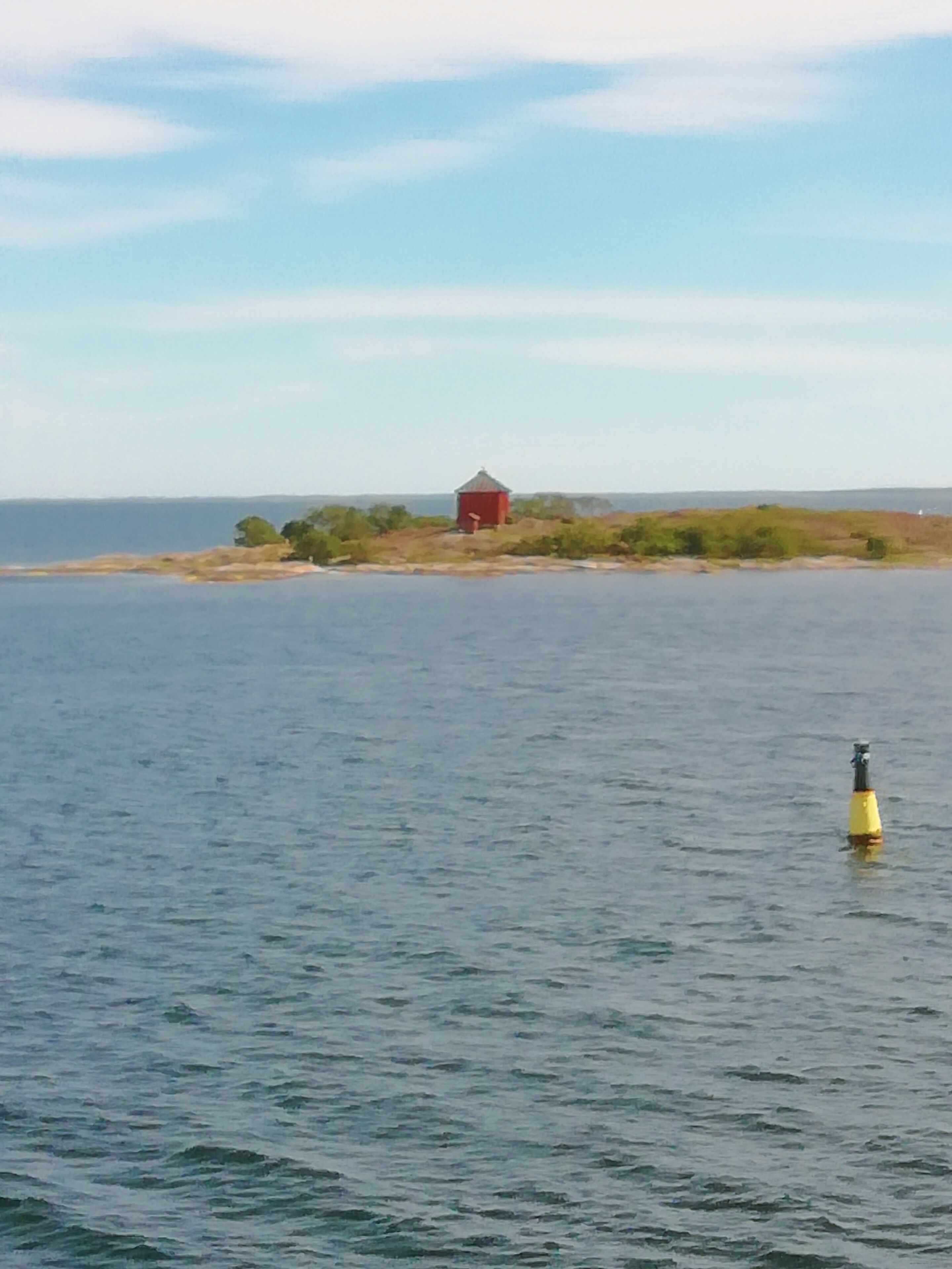 Sailing on the Baltic sea near 	Mariehamn the capital of Åland. Åland is part of Finland, they have self-government autonomy.