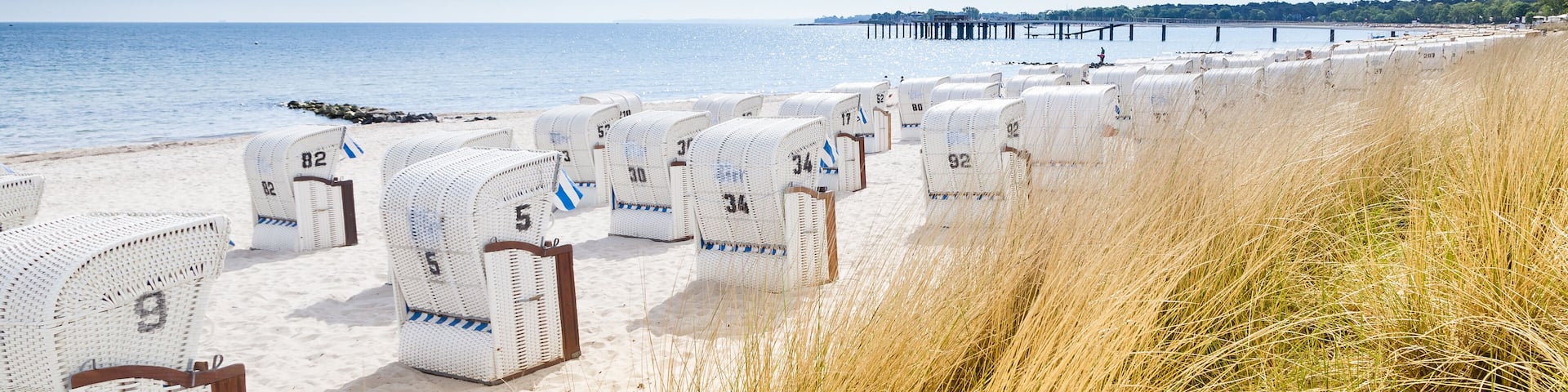 View from a dune at Beach Chairs